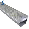 Color Aluminum Gutter fittings metal rain gutter drop outlet roof drain system steel water collector gutter guard mesh low price