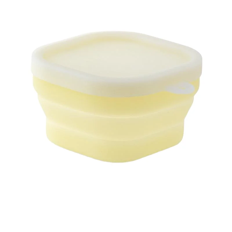 

Silica gel folding bowl Silica gel lunch box lunch box