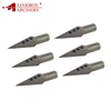 Linkboy factory Tips Medieval Metal Hunting Arrow Heads Wooden Arrow Longbow Archery 125gr