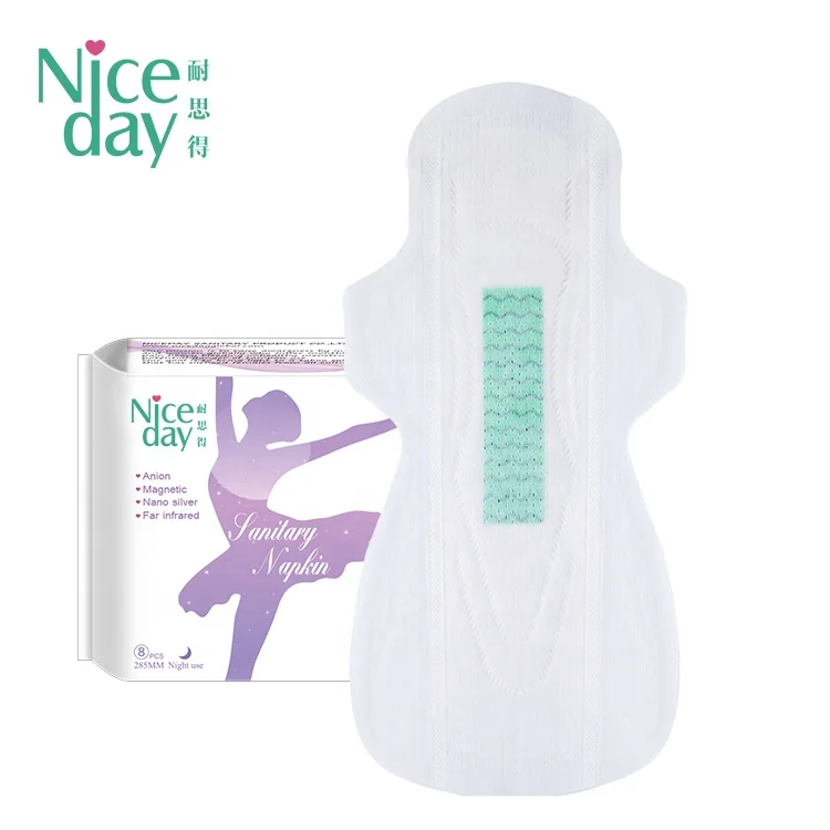 

Niceday Zero leakage women sanitary pads with anion fit well period pads