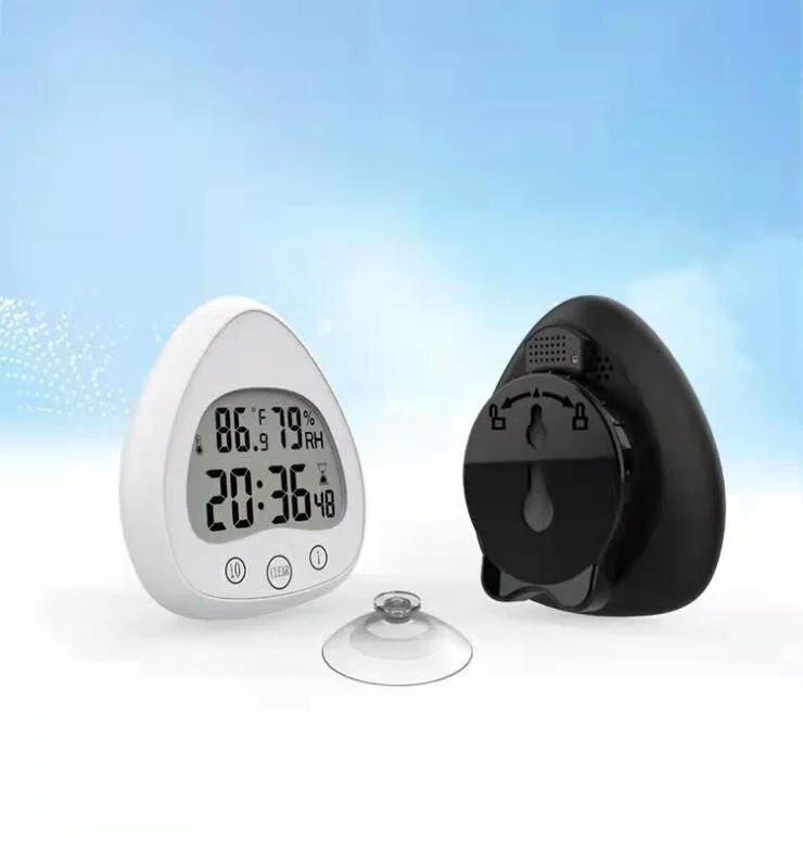 

Promotional household toilet waterproof bathroom wall clock countdown clock