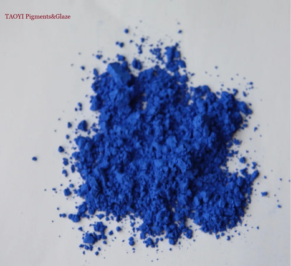 
830C Deep Cobalt blue melt glass mosaic pigments enamels 