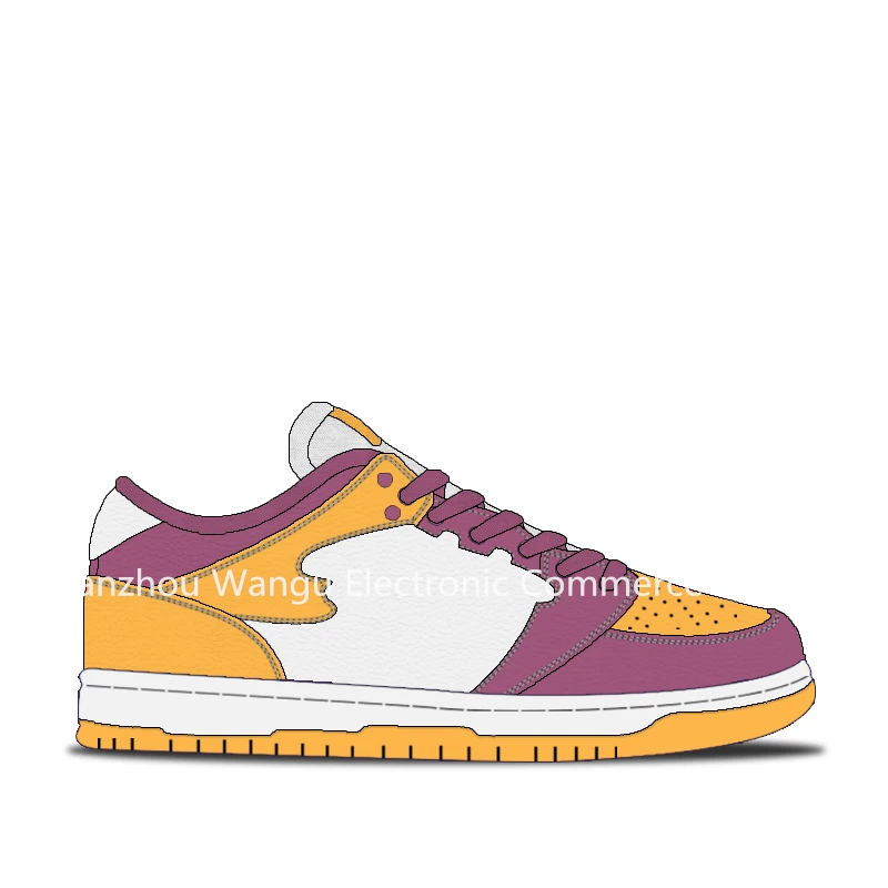 

Custom Brand Walking Style Shoes Sneakers High Quality Genuine Leather SB Customized low Top Mens Basketball Skate Board Shoes