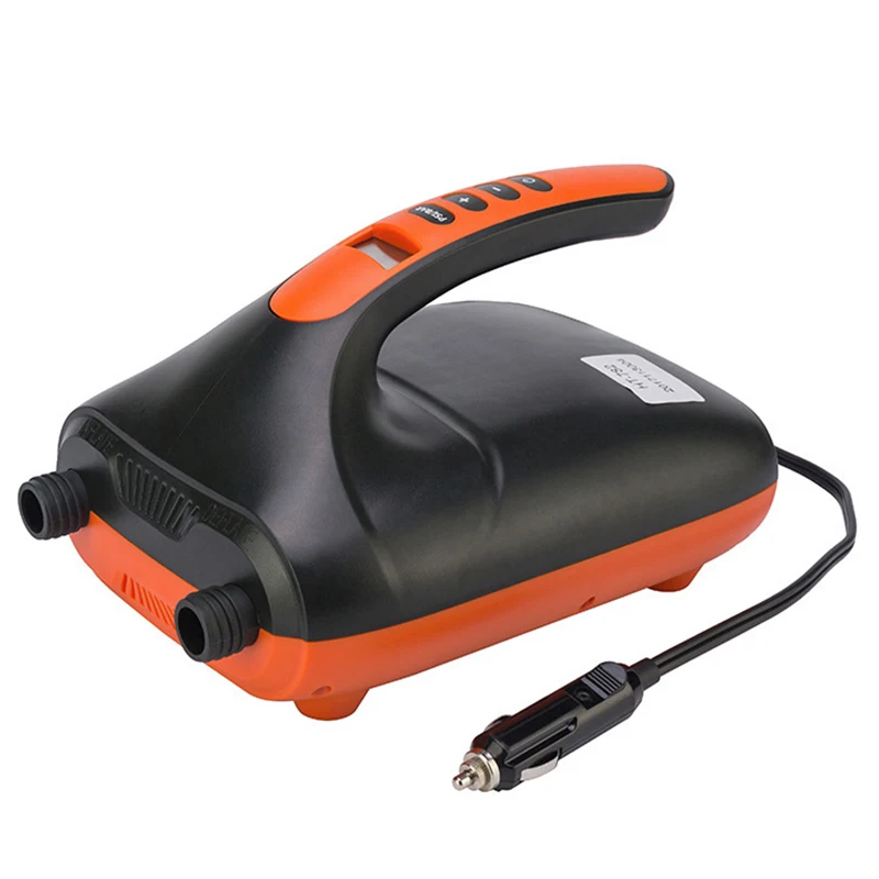 

Electric Pump ISUP Paddle Board Double Action Engine Inflate Deflate Functions 20PSI Pressure CE E13 12V SUP Pump Electric