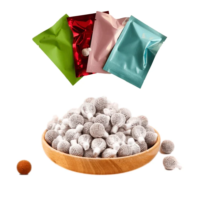 

The best effective fibroid cure organic yoni pearls detox balls with string kit wholesale, Dark brown
