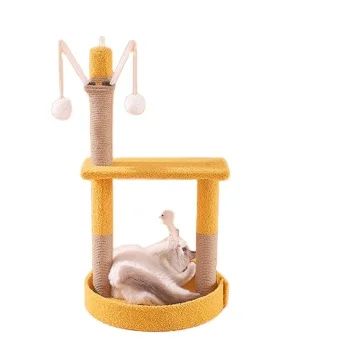 

Pet supplies factory wholesale custom OEM/ODM cat climbing frame scratch board cat pillar cat tree, See the pictures