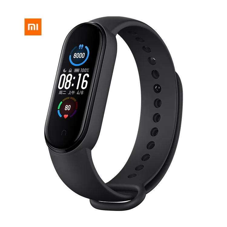 

Xiaomi Mi Band 5 11 Sports Modes NFC Chinese Version Reminder Function SmartWristband