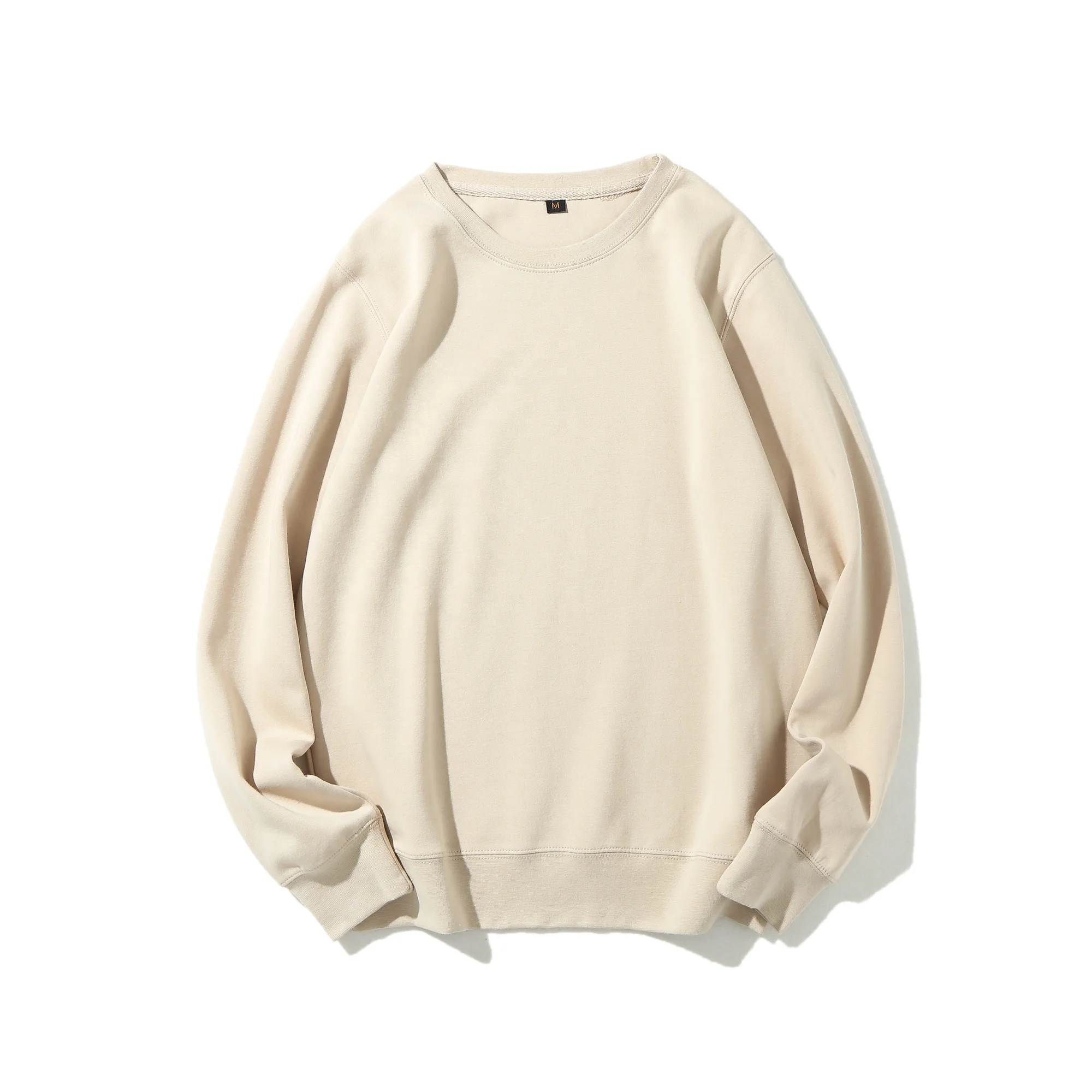 

Wholesale Unisex Cotton French Terry 300g Crewneck Men's Fleece Hoodie Pullover Sweatshirt, Customized color