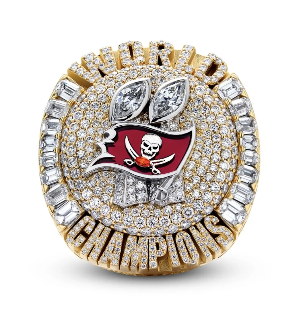 

The 55th Superbowl NFL 2020 -2021 TB Tampa Bay Buccaneers championship Can open the top Brady MVP ring