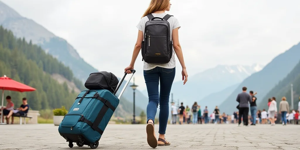 best photo backpack for air travel Aero 60L Vacuum-Seal Compression Aero Pro / CloudWeave / Gray and multiple internal and external pockets Air Travel Best Travel Backpack