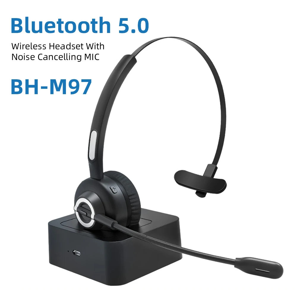 
Truckers bluetooth headset for truck driver, call center 