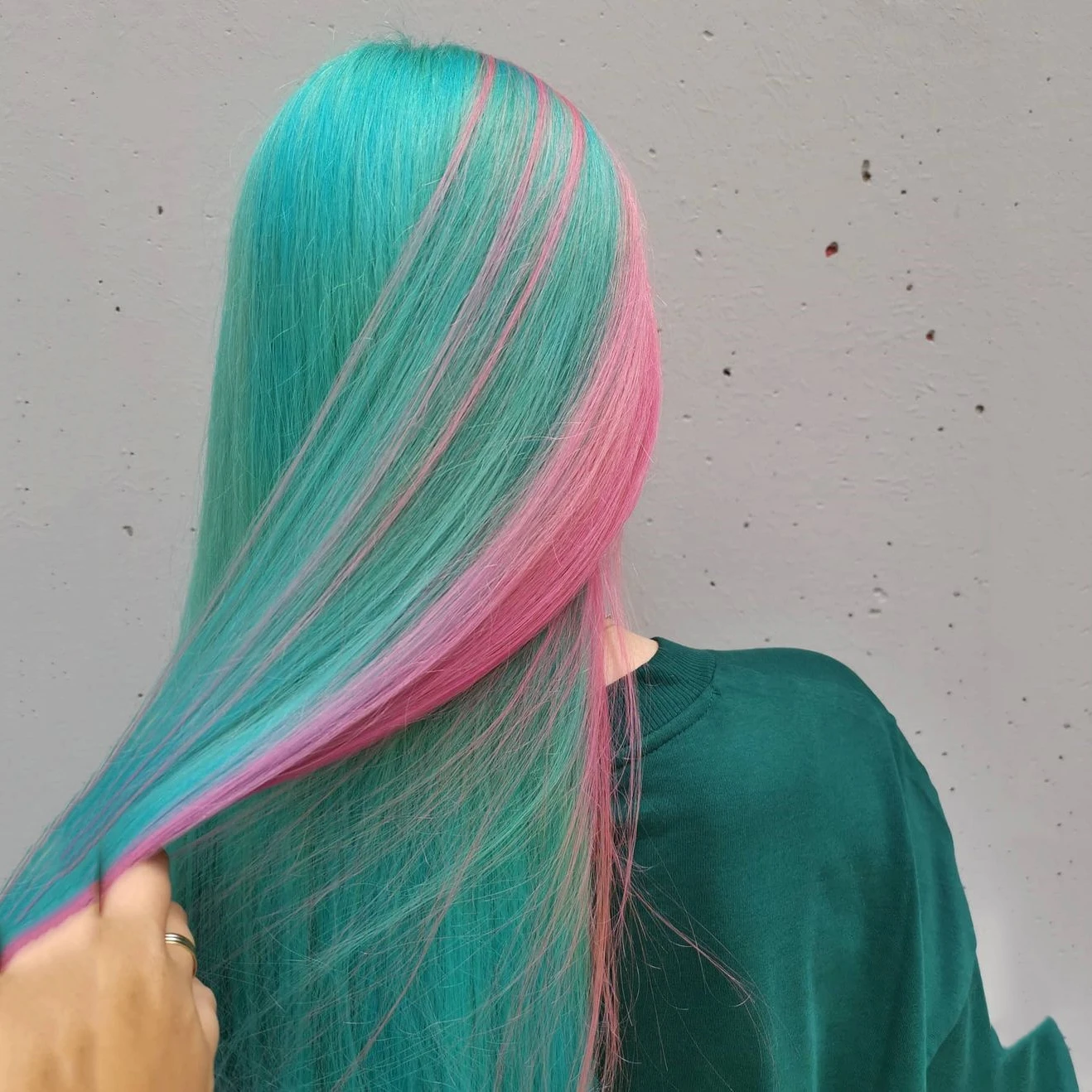 

Highlight Pink Lace Front Wig Human Hair Bone Straight Ombre Green Lace Wig Remy Brazilian Human Hair Cosplay Wigs For Women, Accept customer color chart
