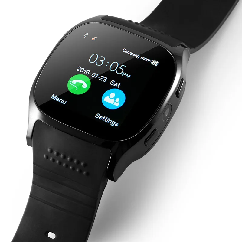 

1.54" full touch sim 2G calling TF Card pedometer sleep monitor T8 sport smart watch