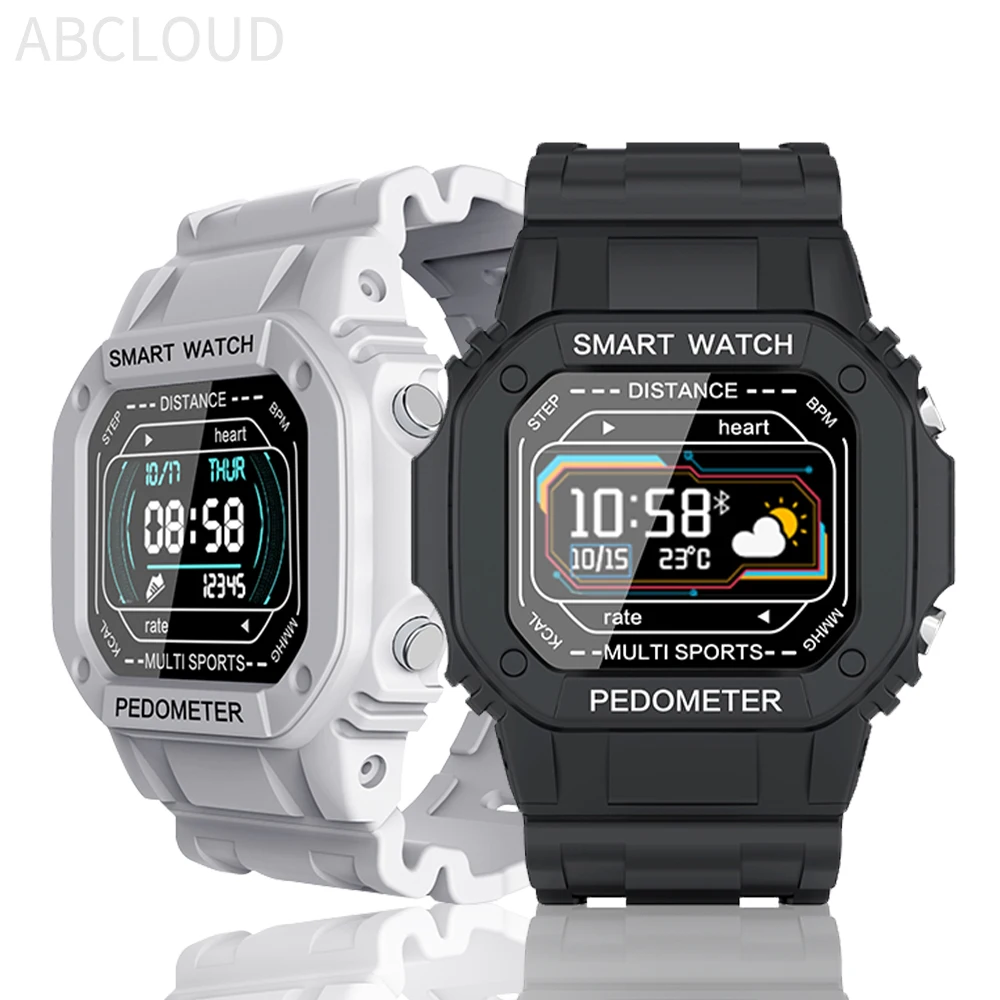 

2020 Luxury Rejos I2 Smart Watch 0.96inch TFT Screen Waterproof with Heart Rate Blood Pressure Monitor Sleep Fitness Tracker