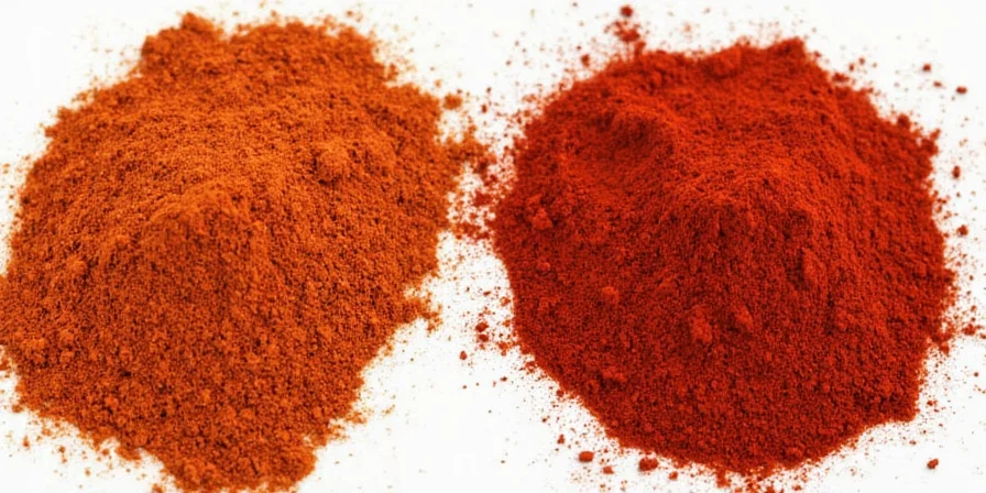 Ground cayenne pepper in a glass jar