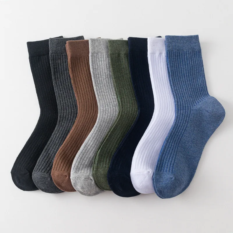 

Hot sell Fashion comfortable socks high quality men white custom cotton socks, Custom color
