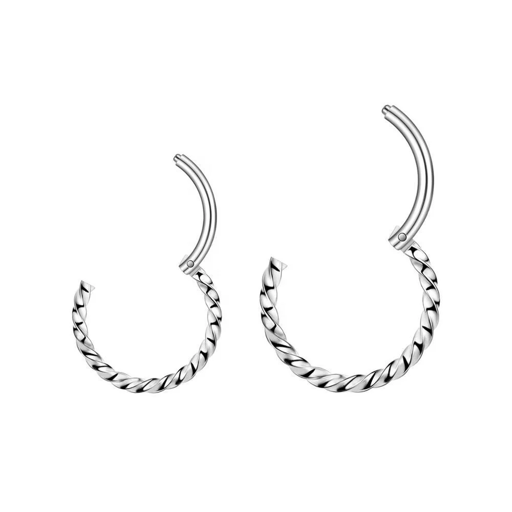 

Factory supply stainless steel Human body piercing accessories nose ring