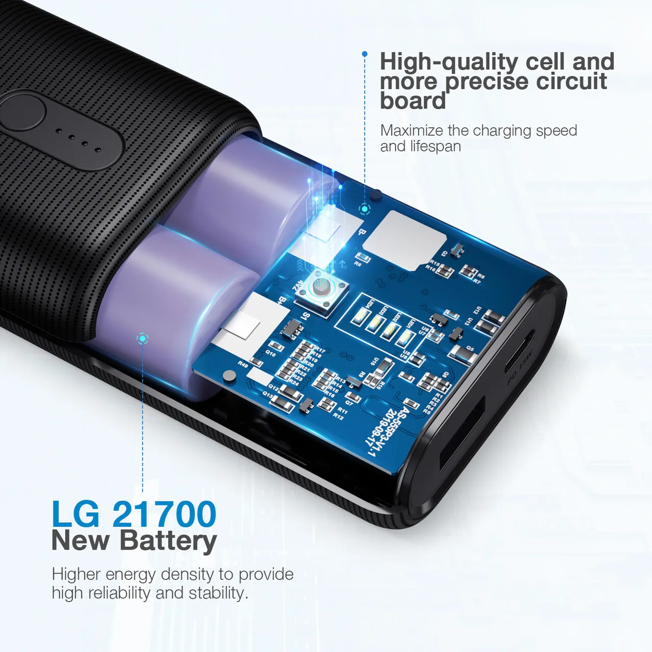 POWERADD new 10000mah small powerbank portable fast charge mini power bank for mobile - ANKUX.COM