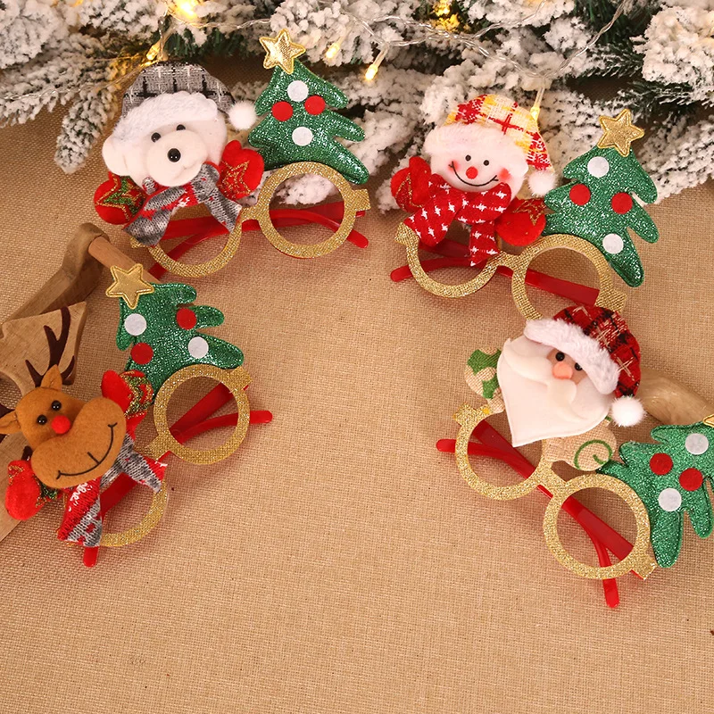 

2020 Christmas Party Eyeglasses Party Glitter Decoration glasses