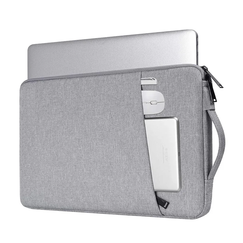 

Laptop Sleeve Case Bag Pouch For 11 12 13 15 MacBook Pro Retina Display Air, Gray or customized