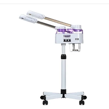 

Hot and Cold Facial Steamer Beauty Skin Care Tools, White/pink