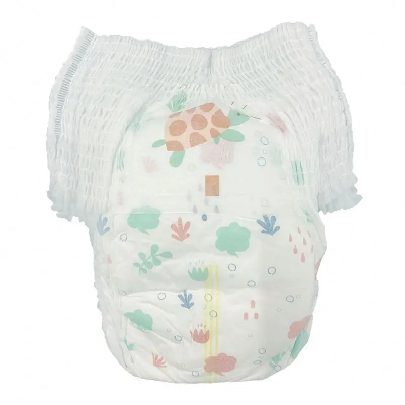 

Besuper Pullup Diaper Xxxl Mamia Baby Diaper Pul Diaper Cover Non Woven Fabric BASF Disposable Printed 7 Days Soft Breathable