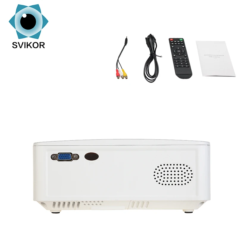 

Commercial Theater 480P Projectors With Android, White/black