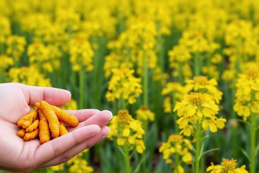Fresh turmeric rhizomes with visible buds ready for planting