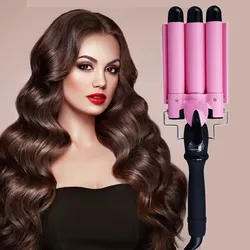 Hair Straightener with Crimping LCD Professional T