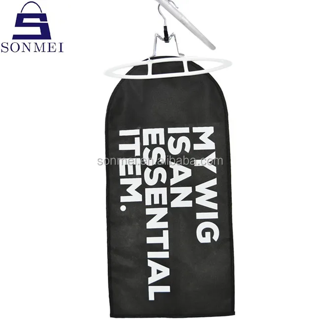 .black hair bag