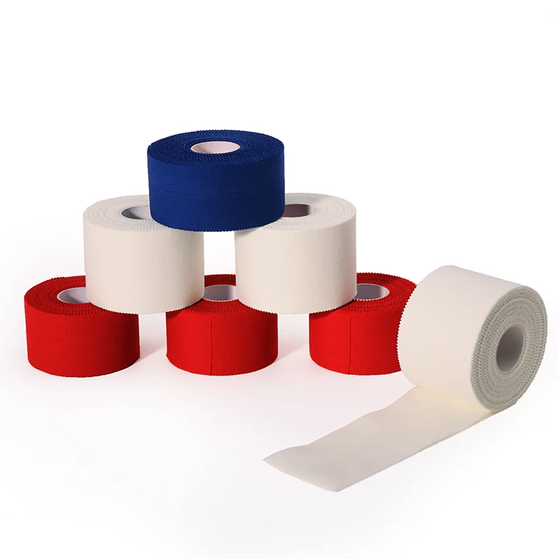 

3.8cm*10m Cotton Sports Tape Roll Wrist Knee Protect Volleyball Basketball Adhesive tape, 6 colors