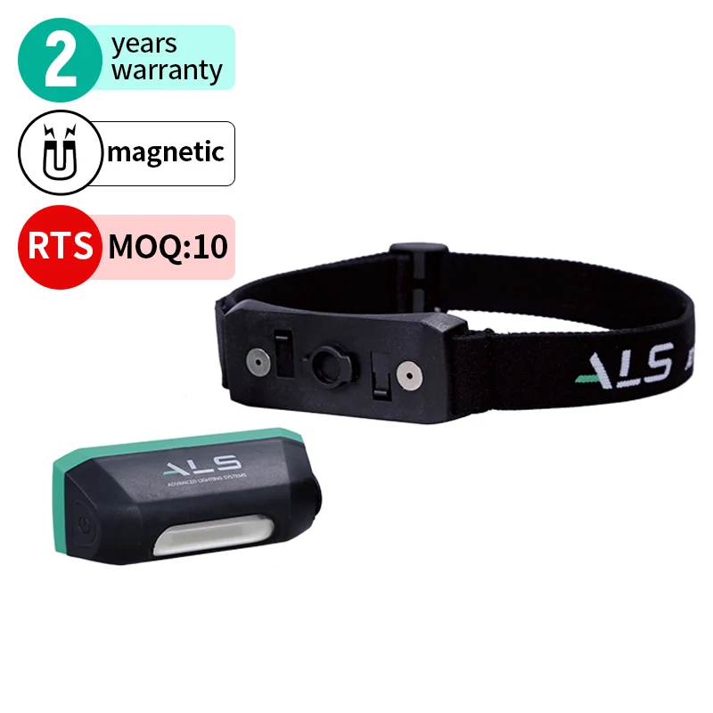 

ALS 120lm Outdoor Magnetic Detachable Rechargeable light Waterproof led Headlights Headlamp