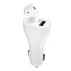 New Arrival P13 2 in 1 Smart Car Charger 2.4A and Wireless Bluetooth 5.0 Headset designed for Drivers Research