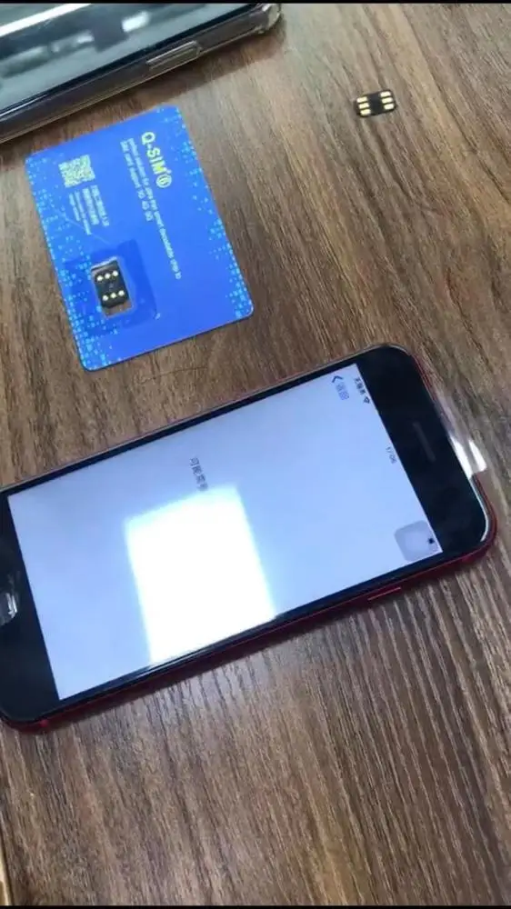 
Support IOS13 Q-SIM 6 for iphone 5/5c/5s/6/6p/6s/7/7p/8/8p/x/xs /XS max/11/11 pro automatic 4G 5G LTE Sim Card Adapter; 10pc/lot 