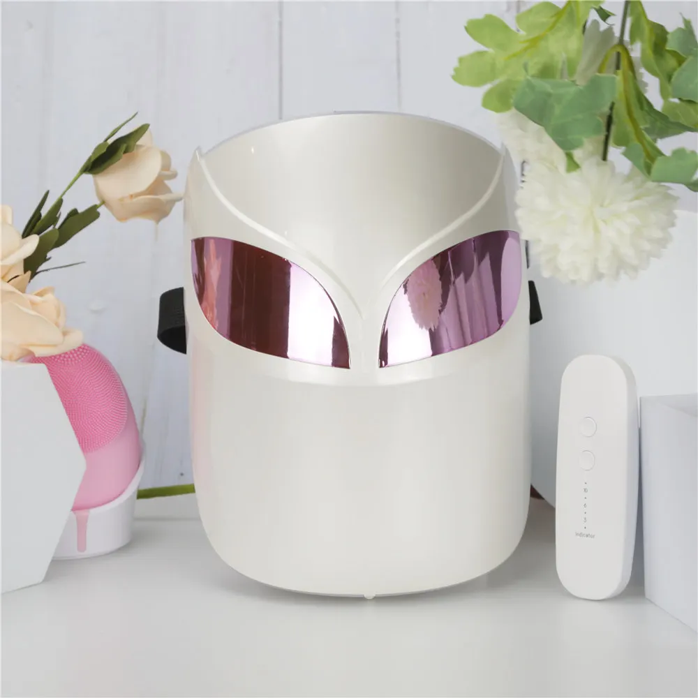 

For acne face light led therpy eye mask, White or customized