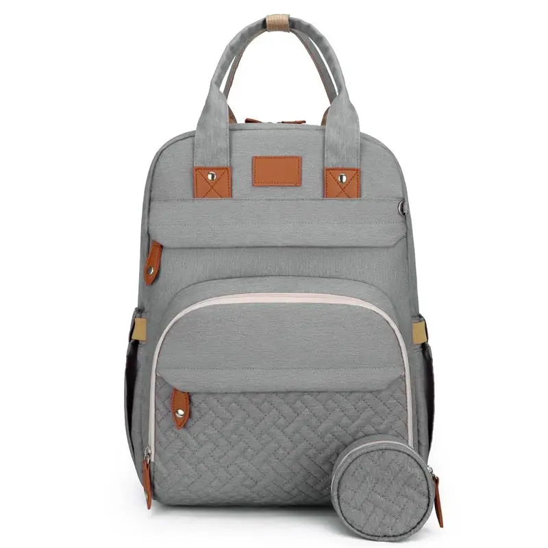 

Solid Multifunctional Diaper Baby Bed Bag Backpack Travel Portable Waterproof Foldable Baby Crib Bag