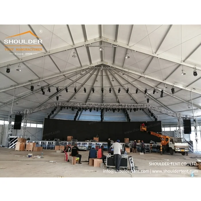 

Big size tents for events pvc cover event tent total tent solution provider, White clear customized