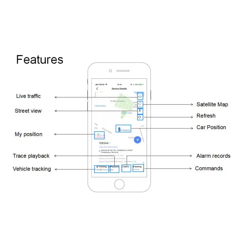 

2020 WanWanTech China software GPS Supported app gps tracking system