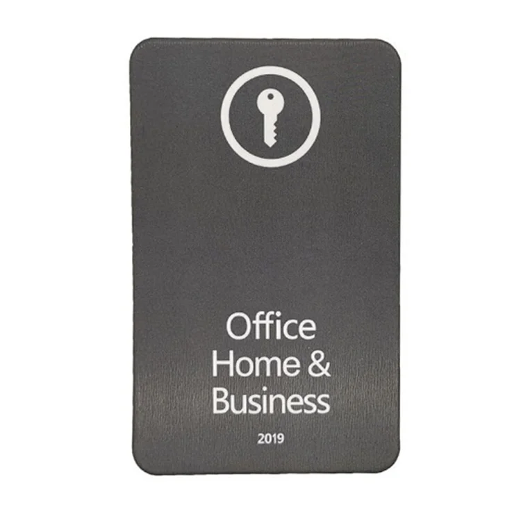 

Global Online Activation Lifetime License Key Bind Microsoft Account Office Home and Business 2019 Key Card