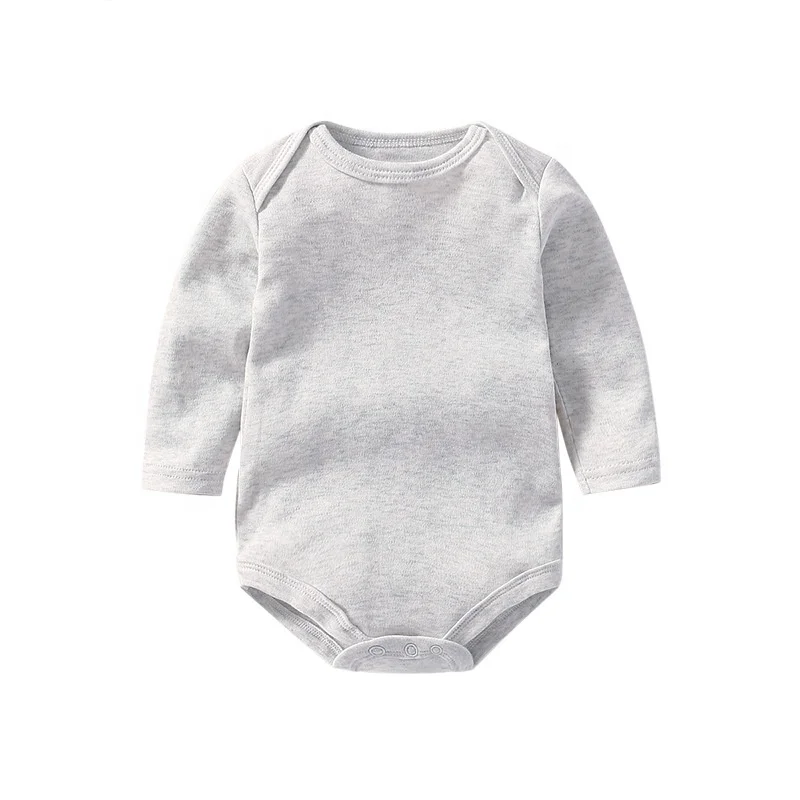 
High quality long sleeve newborn baby clothes girl boy romper baby romper 