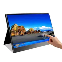 

15.6 inch Touch Display Portable Gaming Monitor 1920X1080 10 Points capacitive Touch Fit for Laptop Computer PS4 Xbox 360