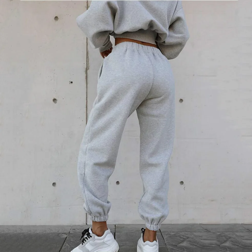 

New Fashion Long-sleeved Hooded Sports and Leisure Suit Two-piece Suit
