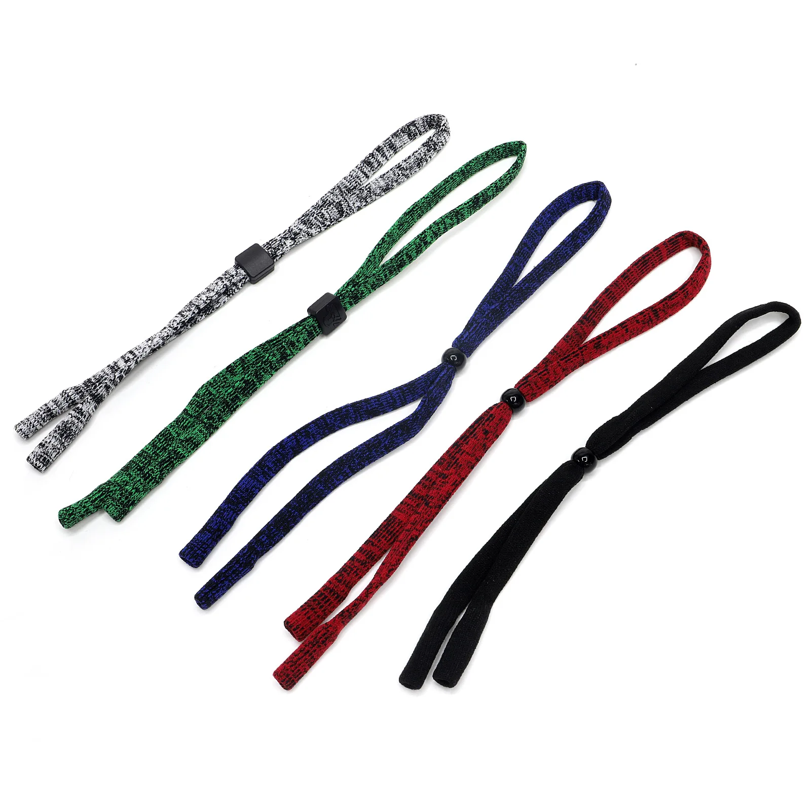 

Wholesale Jewelry Reading eyeglass Adjustable Accessory Sunglasses Rope Elastic Glasses Neck Holder Strap, Black,blue,red,white,green