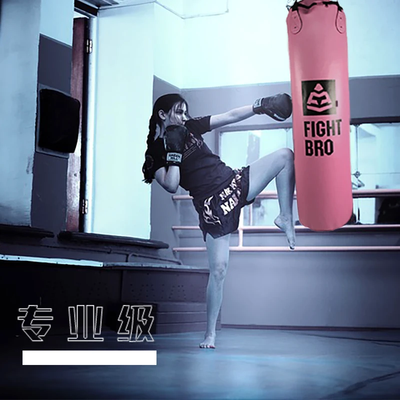 
Thai sandbag keep fitness Duron MMA kicking target hanging unfilled boxing punching bag 