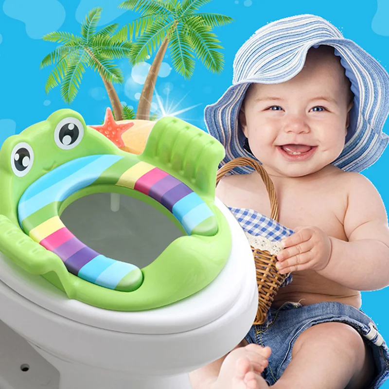 

Good quality cute cartoon design baby travel potty toddler potty training toilet potty seat baby toilet seat, Customized