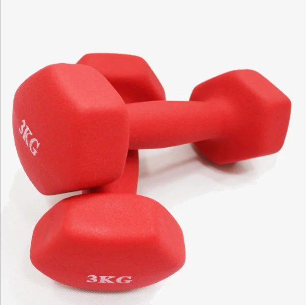 

Vivanstar Cheap Hot sale Colorful Best Quality Gym Dumbbell and Dumbbell Set ST1804, Customized color