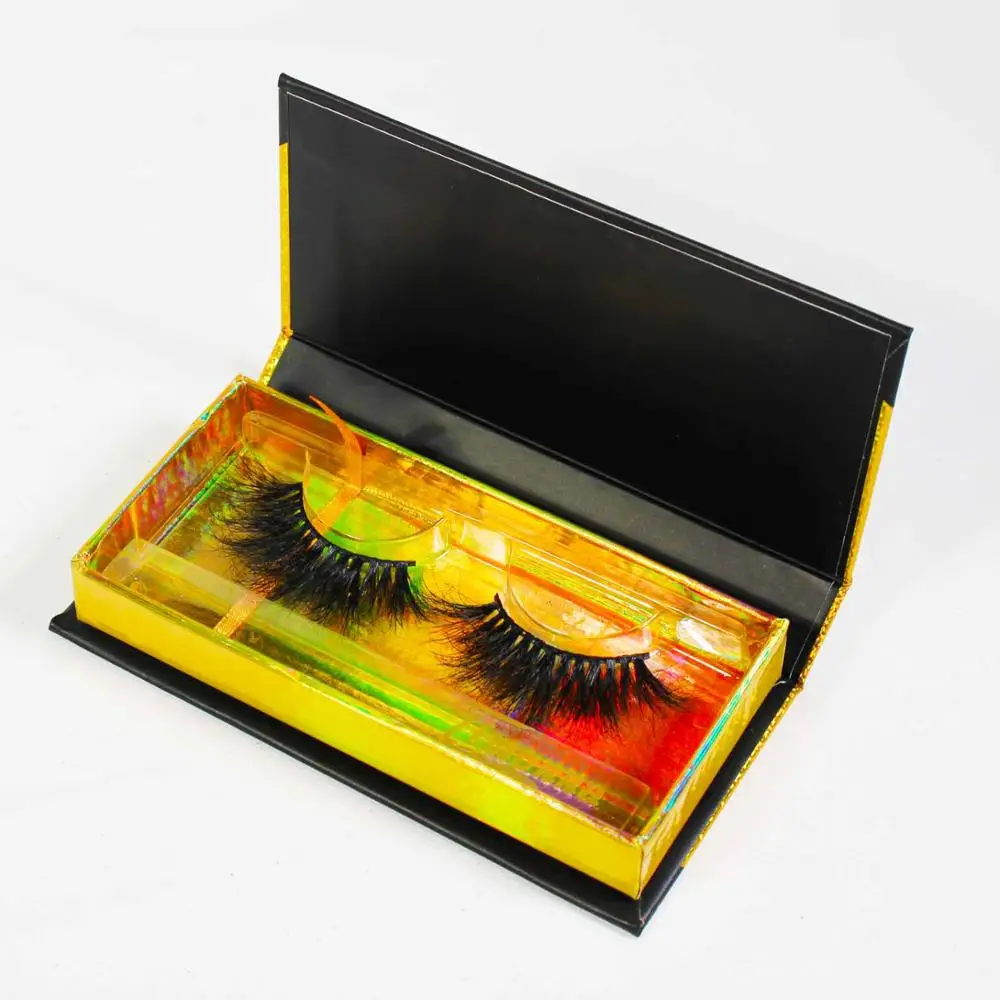 

Customized Fur Long Style Time 25mm Mink Eyelashes Eyelash Packaging Box Custom 3d Silk Black Lashes Oem