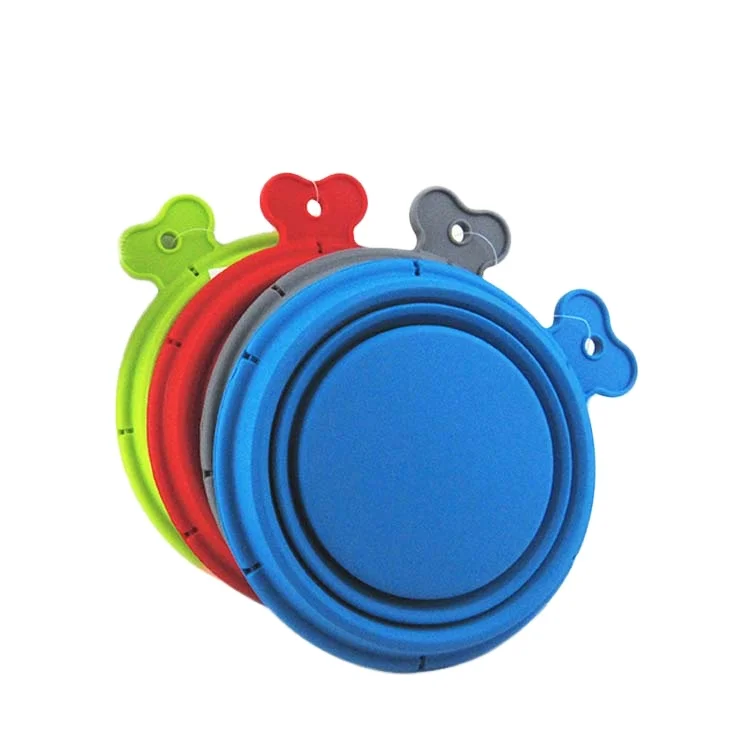 

Wholesale Stocked New Collapsible Travel Dog Bowl Foldable Silicone Pet Feeding Bowl, Customized