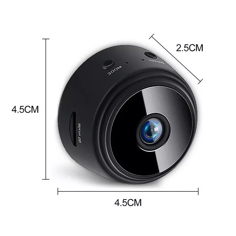 

A9 1080P Wireless Hidden IP Cameras WiFi Mini Cam 150 Angle Nanny Cam Night Vision CCTV Home Security