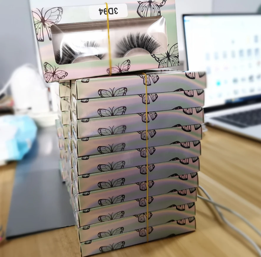

cheap 3D 25mm long faux mink eyelash faux mink full strip lashes vendor eyelashes
